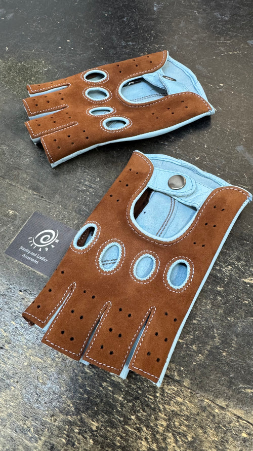 Luxury Look Suede Driving Gloves – Vintage Elegance with a Modern Twist