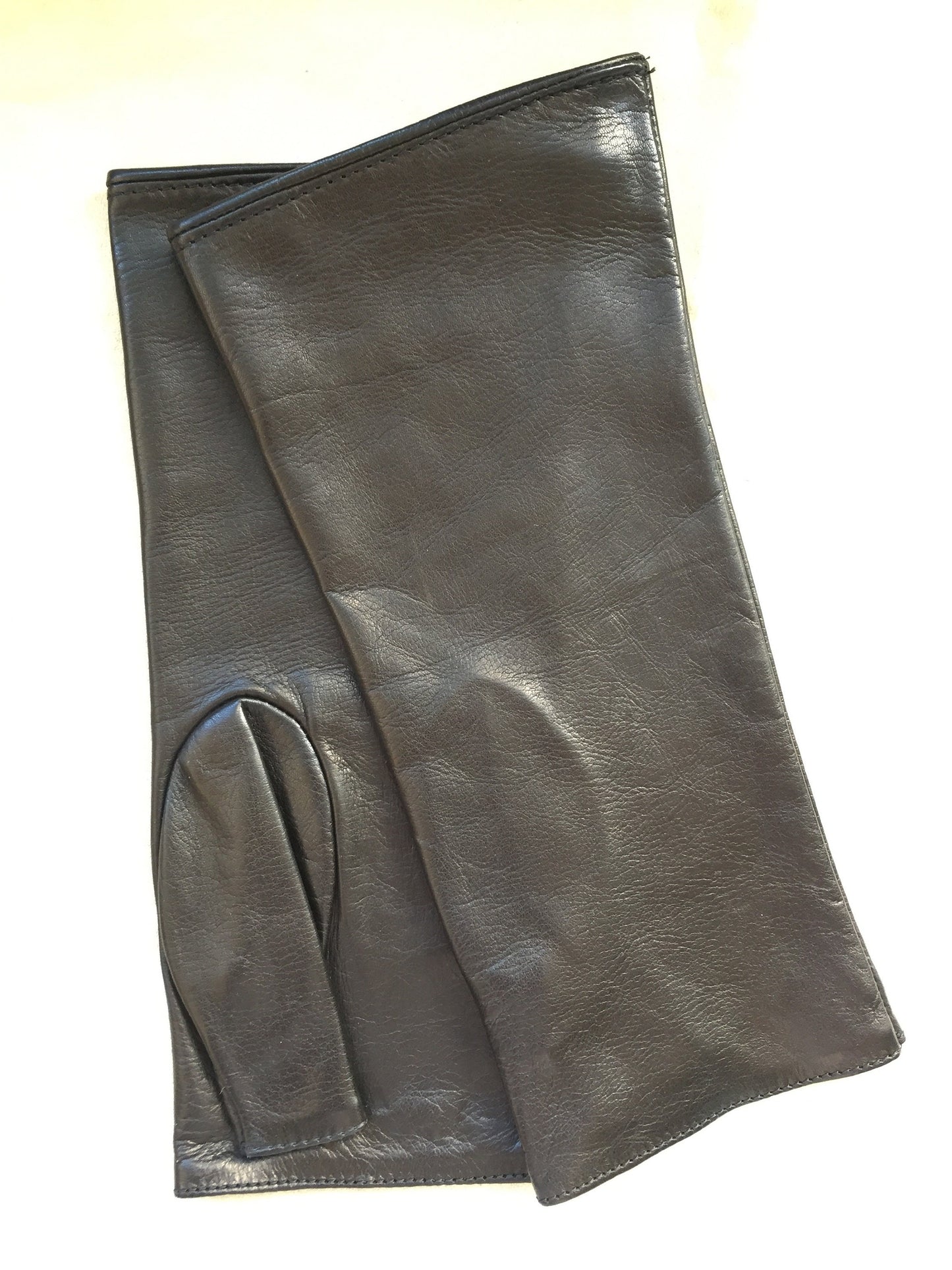 Arm warmers fingerless leather gloves