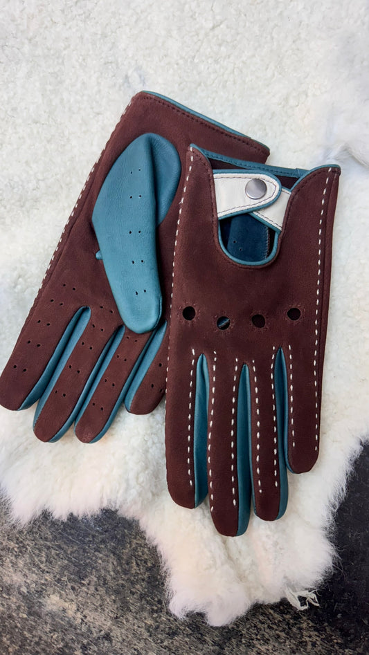 Men’s Leather Driving Gloves NEW